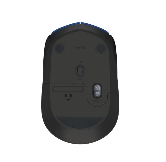 Logitech M171 Kablosuz Mouse Mavi-Siyah 910-004640 - Resim 3