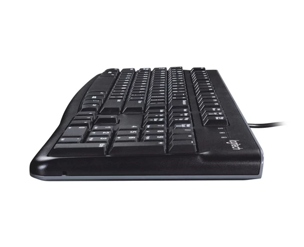 Logitech K120 Kablolu Klavye Siyah (920-002505) - Resim 2