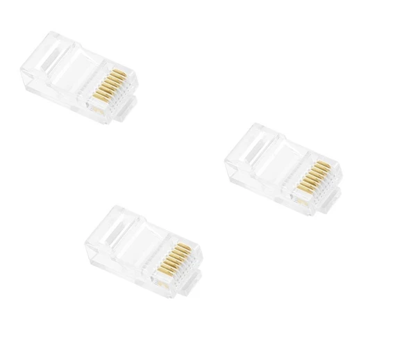 Frisby FNW-RJ4519N UTP Cat5 RJ45 Konnektör 100'lü - 2