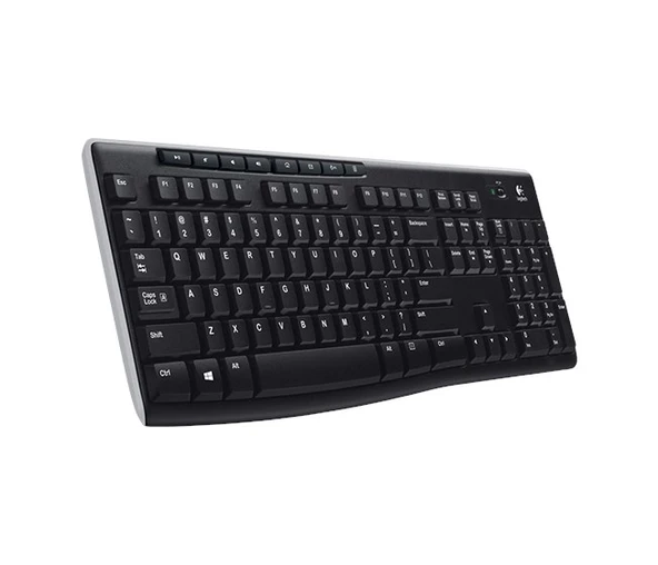 Logitech K270 Kablosuz Klavye Siyah 920-003761 - 3