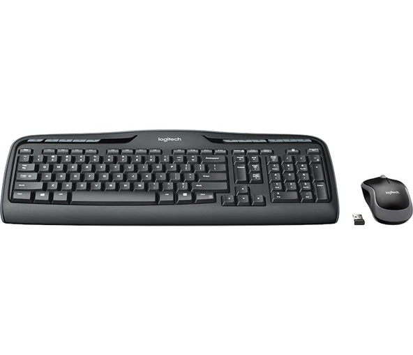 Logitech MK330 Kablosuz Set Siyah (920-003988) - Resim 3