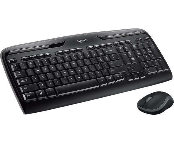 Logitech MK330 Kablosuz Set Siyah (920-003988) - Resim 2