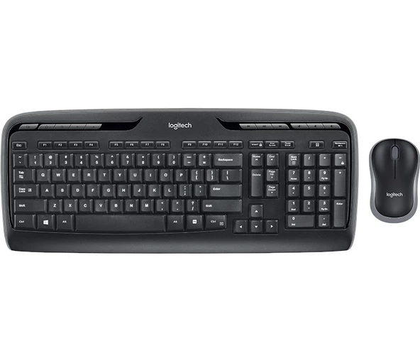 Logitech MK330 Kablosuz Set Siyah (920-003988) ürün görseli 1
