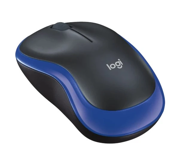 Logitech M185 Kablosuz Mouse Siyah-Mavi 910-002236 - 3