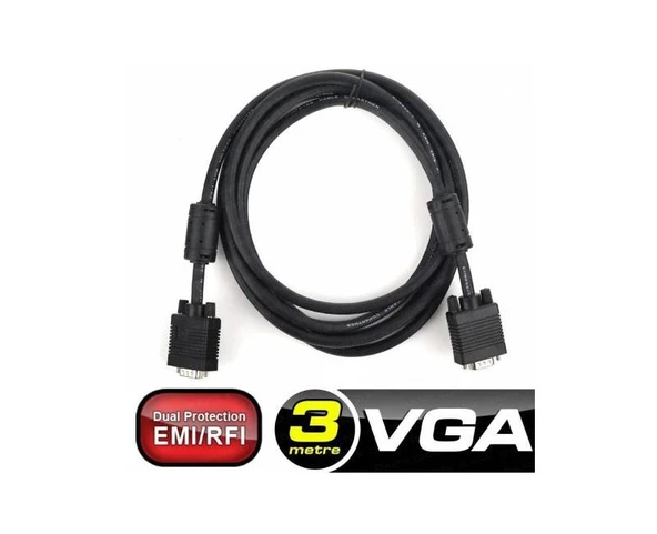 Dark VGA Kablo (Projeksiyon - Monitör) (3m)