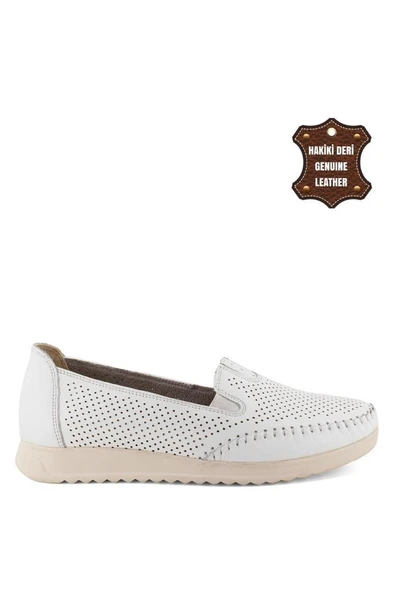 Scavia 02443 Orto Pedik Kadın Deri Günlük Ayakkabı - Resim 5