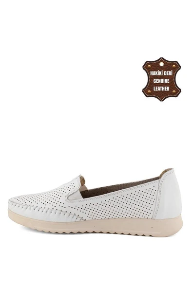 Scavia 02443 Orto Pedik Kadın Deri Günlük Ayakkabı - Resim 7