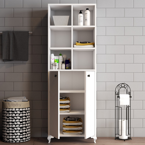 Moxen Mobilya Bdr1 Çok Amaçlı Dolap Raflı - 3