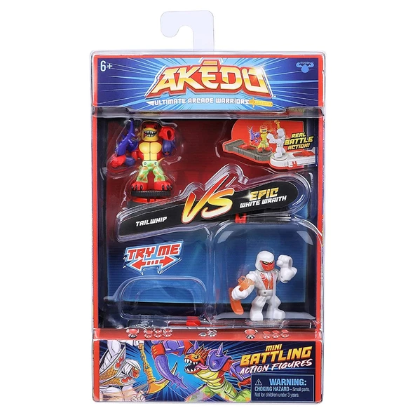 Akedo S1 2li Paket Tailwhip vs Epic White Wraith