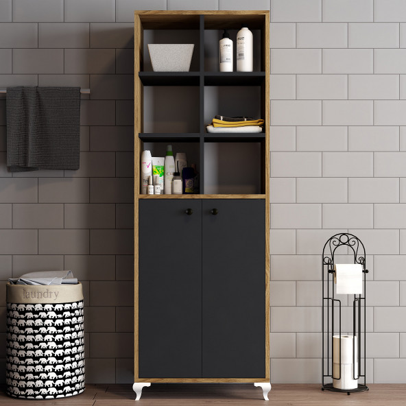 Moxen Mobilya Bdr3 Çok Amaçlı Dolap Raflı - 2