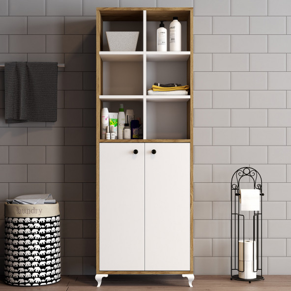 Moxen Mobilya Bdr4 Çok Amaçlı Dolap Raflı - 2