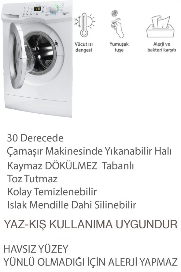 DEKOMİS İNCE HALI YOLLUK MODELİ DOT-HT341 40 x 60