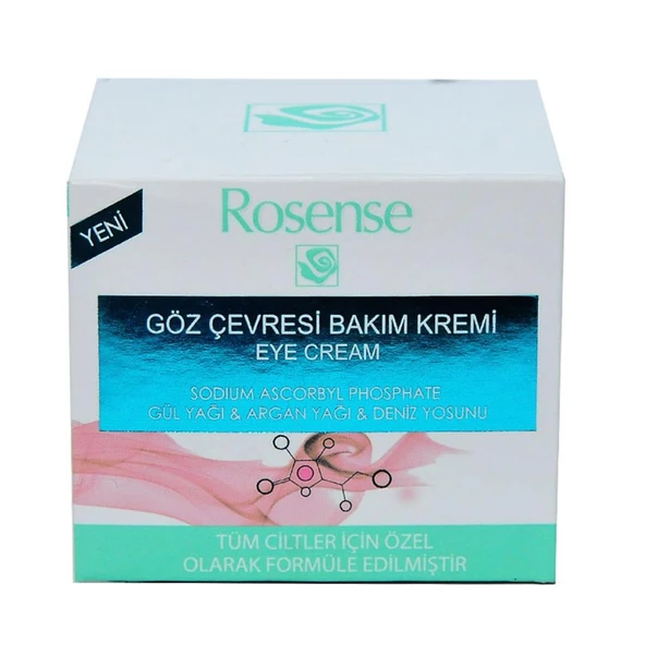 Rosense Göz Çevresi Bakım Kremi 20ML Gül Argan Yağı Deniz Yosunu - 7