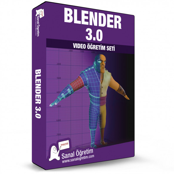 Blender 3.0 Video Ders Eğitim Seti