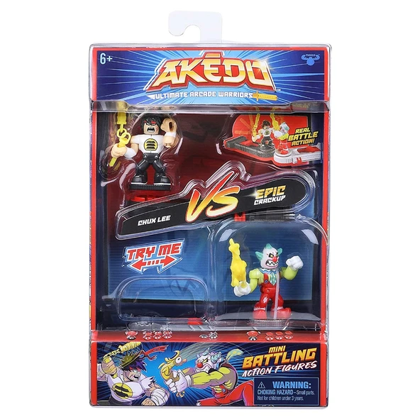 Akedo S1 2li Paket Chux Lee vs Epic Crackup