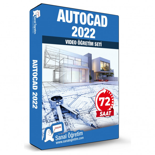 AutoCAD 2022 Video Ders Eğitim Seti