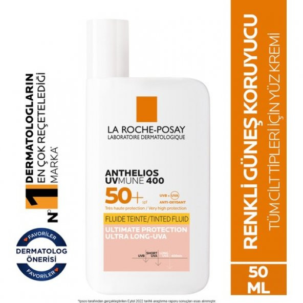 La Roche Posay Anthelios Shaka Tinted Fluid SPF50+ 50 ml - 2