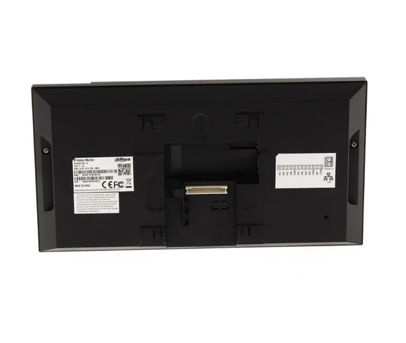Dahua VTH2421FB-P 7 TFT LCD Dokunmatik Ekran Çok Yönlü Mikrofon Villa Tipi İnterkom İç Ünite Siyah - 2