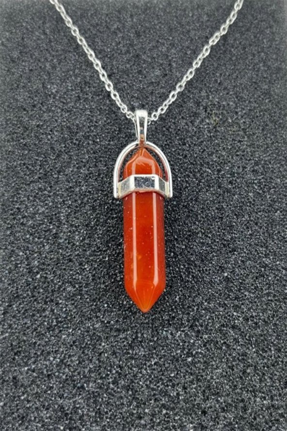 Doğal Taş Çivi Kolye