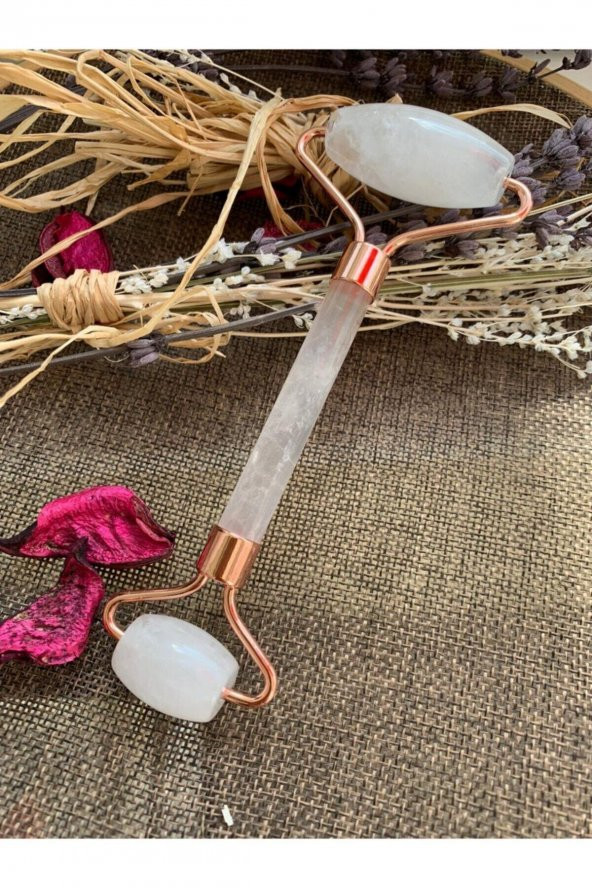 Kristal Kuvars Doğal Taş Masaj Taşı