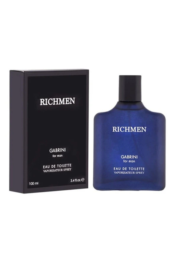 Gabrini Richmen Black Edt 100 Ml Erkek Parfümü