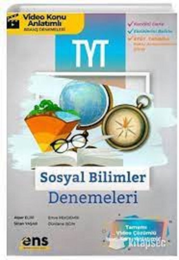 Ens Yayıncılık Tyt Sosyal Bilimler 12 Li Deneme - Alper Eliri