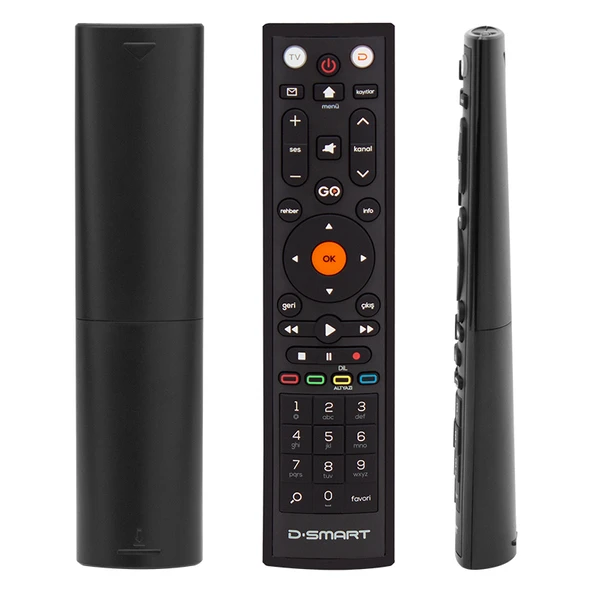 Ayt D-Smart HD Blue Go Tuşlu Yeni Nesil Uydu Kumandası D Smart Uzaktan Kumanda ürün görseli 1