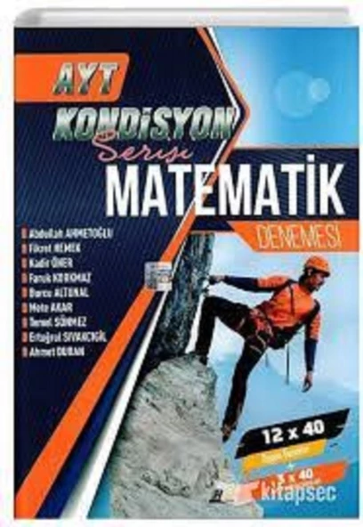 Hız ve Renk Yayınları Ayt Matematik Kondisyon 12 X 40 Deneme 202