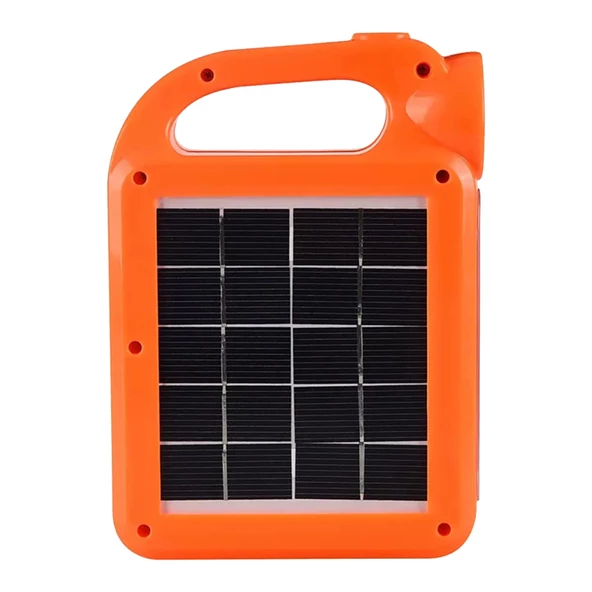 POWERMASTER HB-6399A COB LEDLİ SOLARLI 3 KADEMELİ USB ÇIKIŞLI ŞARJLI IŞILDAK FENER (1 ADET AMPULÜ UNUTMA) - 3