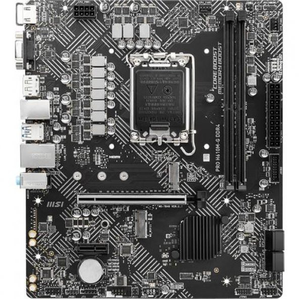 MSI PRO H610M-G Intel H610 3200 MHz DDR4 Soket 1700 mATX Anakart - 2