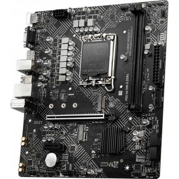 MSI PRO H610M-G Intel H610 3200 MHz DDR4 Soket 1700 mATX Anakart - 3