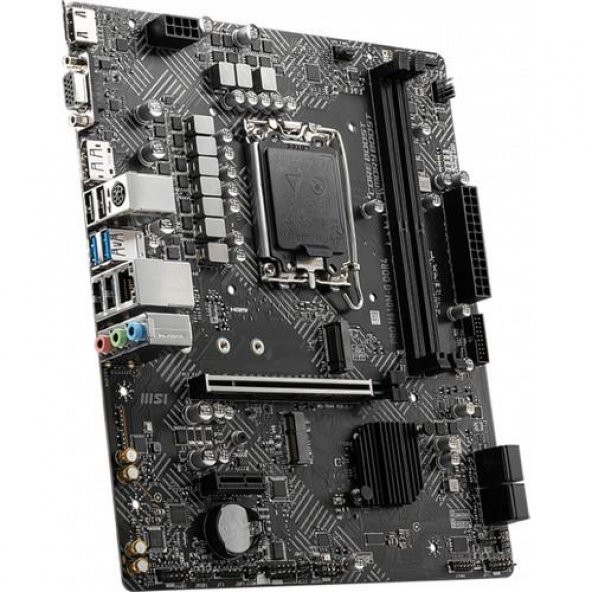 MSI PRO H610M-G Intel H610 3200 MHz DDR4 Soket 1700 mATX Anakart - 4