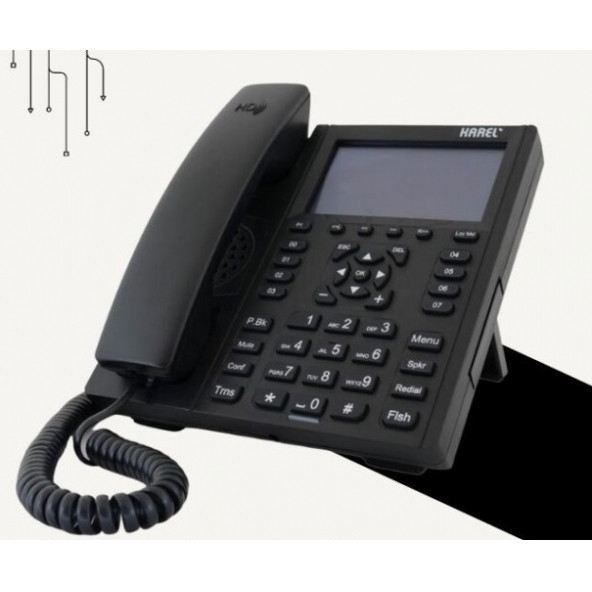 Karel OP60 Masaüstü Santral Operatör Telefonu