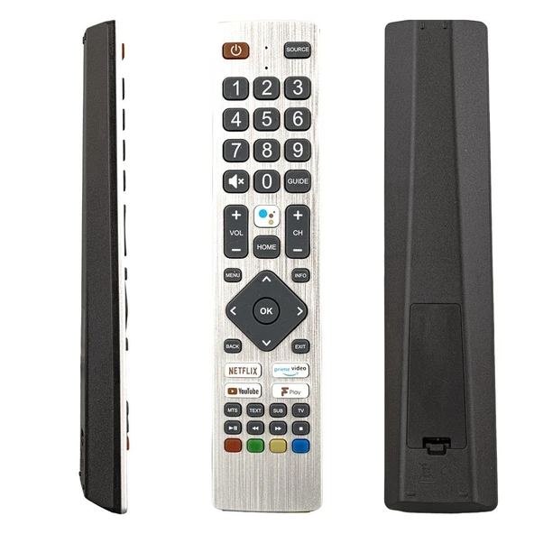 Sharp Sh-V5 Netflix Prime Video Youtube Tuşlu Lcd Led Tv Kumandası Uzaktan Kumanda - 5