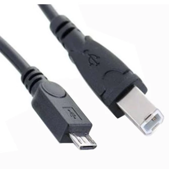 Powermaster Micro USB B 1.5 Metre Yazıcı Kablosu Android Girişli Yazıcı Kablosu