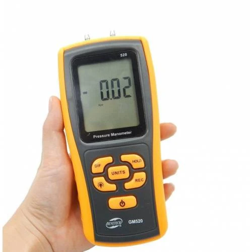 Ayt Benetech Gm520 Manometre Fark Basınç Ölçer - 6