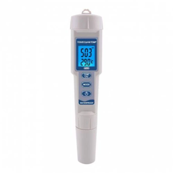 Aek-Tech Ph-3508 4'ü 1 Arada Sıcaklık Ölçer