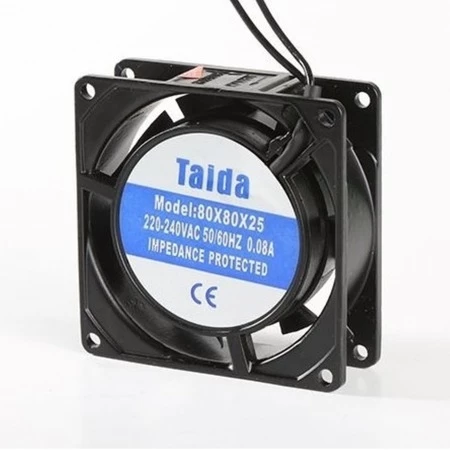 Tidar Kare Fan 80x80x25 (220v AC)