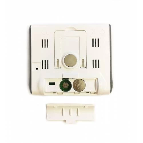 Diwu DC102 İç Mekan Termometre Nem Ölçer Saat - 5