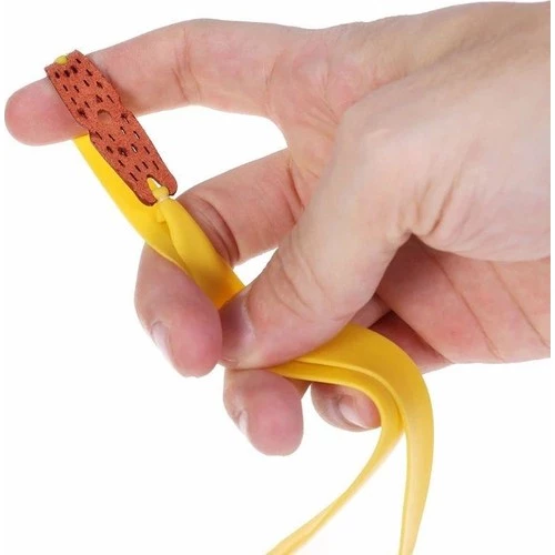 AYT Ticaret HT-101 Avcı Sapan Yedek Lastiği Kauçuk Lastik Deri Hazne Slingshot - 3