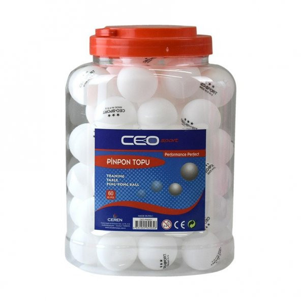 Pinpon Topu 60Lı Beyaz