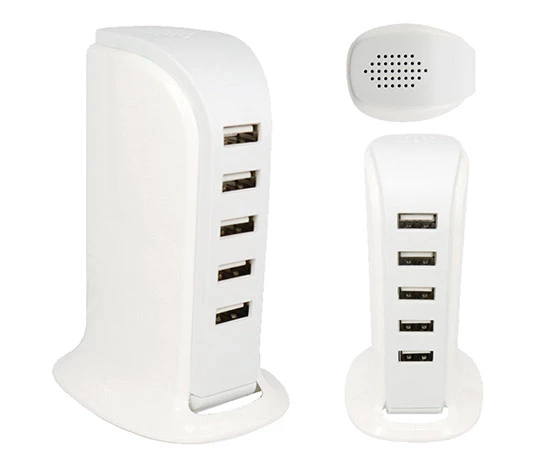 Ayt Powermaster 5 Kanal USB Güç İstasyonu Masa Üstü Powerbank Taşınabilir Şarj Cihazı
