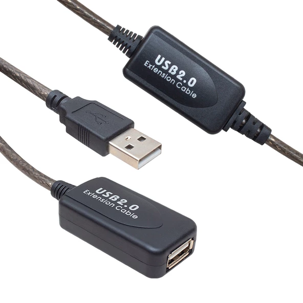 Powermaster Usb Uzatma Kablosu 20 Metre Tak Çalıştır 480 Mbps Hız