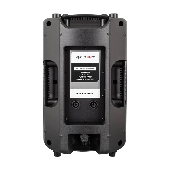 Magicvoice MV-3415 38 Cm 350 Watt Kabin Hoparlör - Resim 6