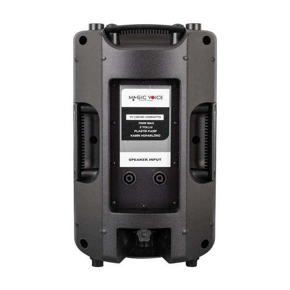 Magicvoice MV-3415 38 Cm 350 Watt Kabin Hoparlör - Resim 10