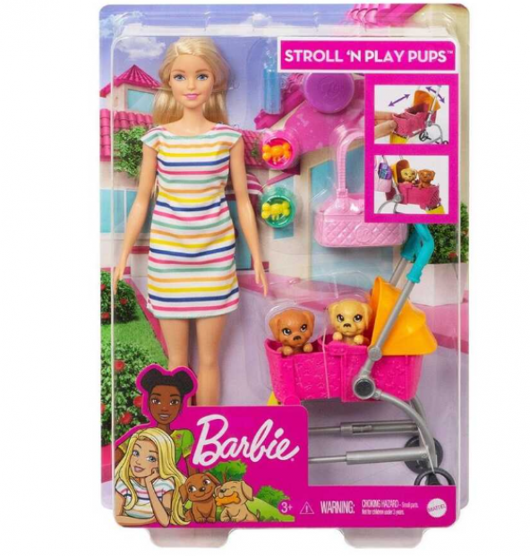Vardem Mattel GHV92 Barbie ve Köpekçik Geziyor