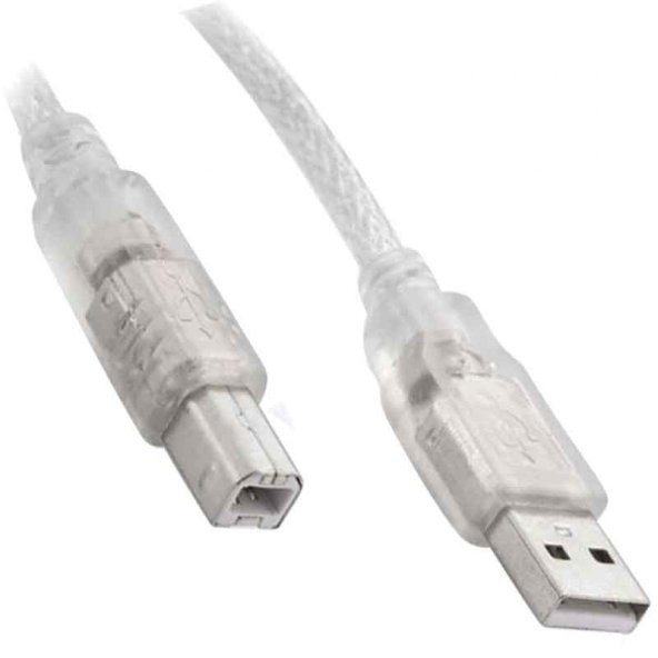 Powermaster 5 Metre Yazıcı Kablosu Usb 2.0 Yazıcı Tüm Yazıcılara Uyumlu