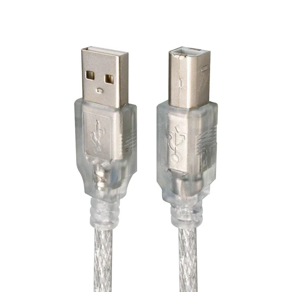 Powermaster 5 Metre Yazıcı Kablosu Usb 2.0 Yazıcı Tüm Yazıcılara Uyumlu - 4