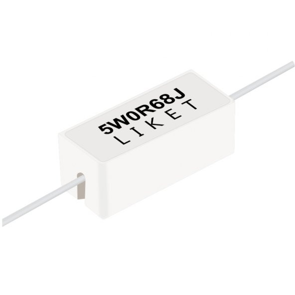 0.68 OHM 5 WATT TAŞ DİRENÇ - 2