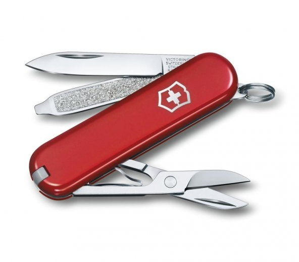 Victorinox Classic SD 0.6223.B1 Kırmızı İsviçre Çakısı 58mm 7F - 1